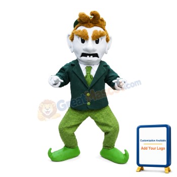 Scary Leprechaun Mascot Costume