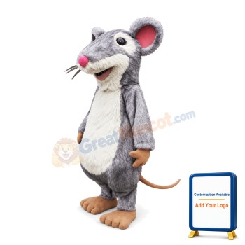 Gray Rat Animal Mascot Costume