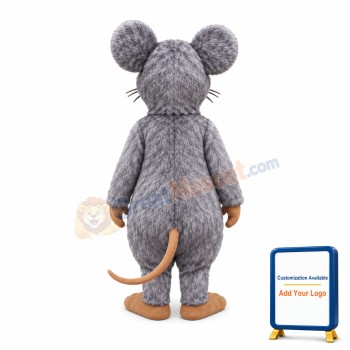 Gray Rat Animal Mascot Costume