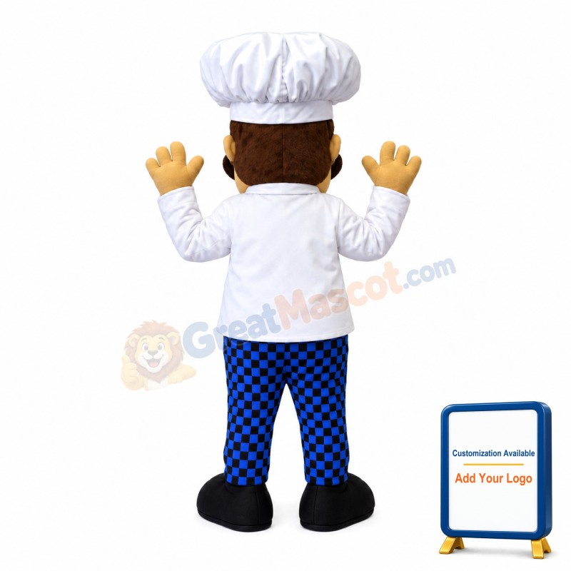 Bearded Chef Mascot Costume