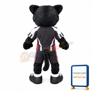 Sport Black Panther Mascot Costume