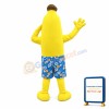 Cartoon Banana Shorts Mascot Costume
