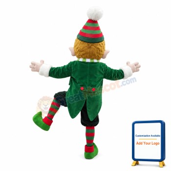 Christmas Elf Mascot Costume