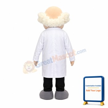Old Professor Mascot Costume
