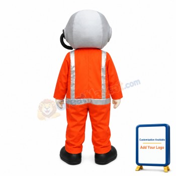 Air Ambulance Pilot Mascot Costume