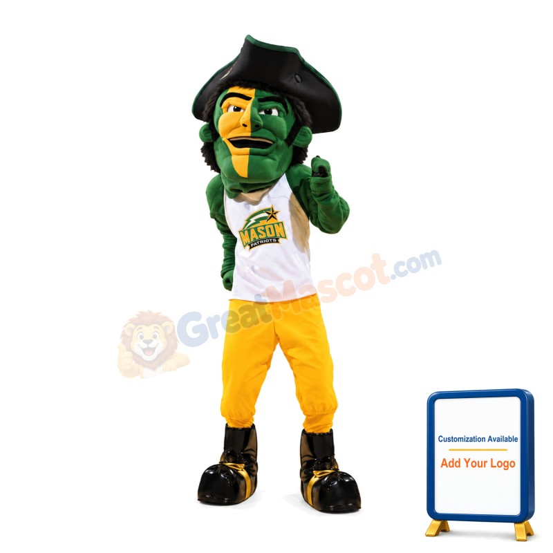George Mason University Patriot Mascot Costume