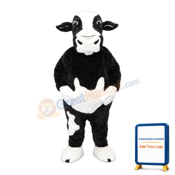 Classic Cow Mascot Costume 
