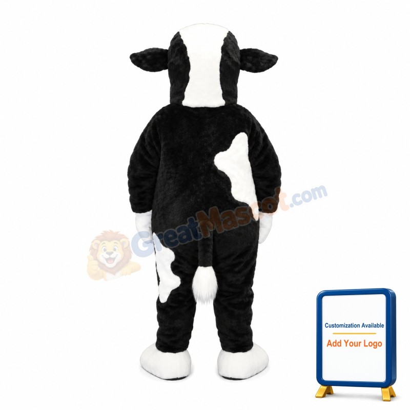 Classic Cow Mascot Costume