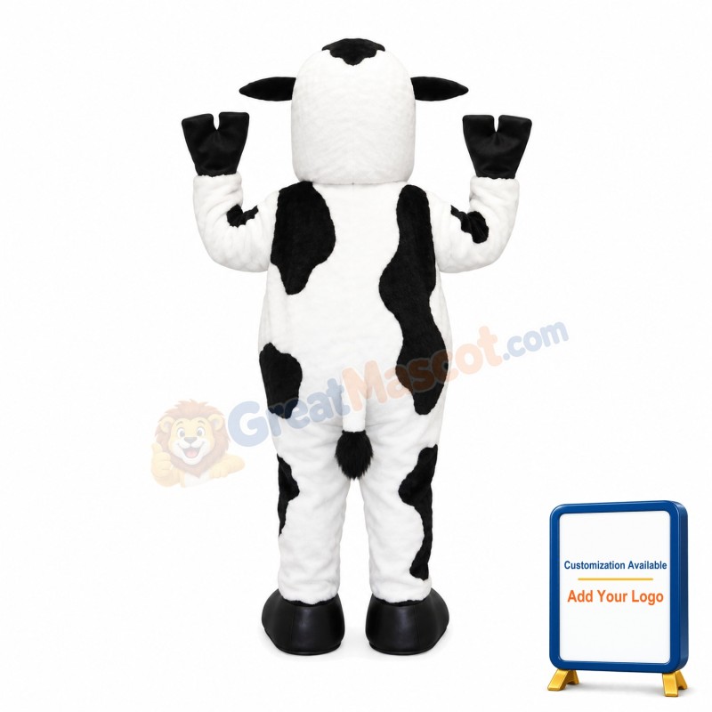 Lovely Cow Mascot Adult Costume