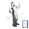 Fierce Grey Shark Mascot Adult Costume