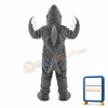 Fierce Grey Shark Mascot Adult Costume