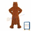 Lovely Plush Brown Beaver Mascot Adult Costume
