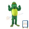 Plush Green Crocodile Mascot Adult Costume