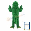 Plush Green Crocodile Mascot Adult Costume