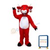Happy Red Bull Mascot Adult Costume