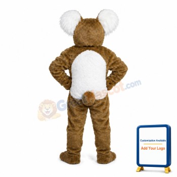 Plush Brown Koala Mascot Costume