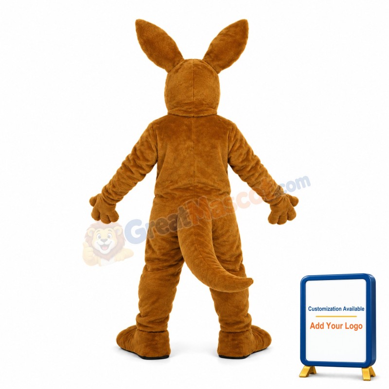 Brown Kangaroo & Baby Kangaroo Mascot Costume