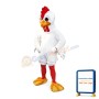 White Rooster Animal Mascot Costume