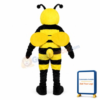 Fierce Bee Mascot Costume Adult Size