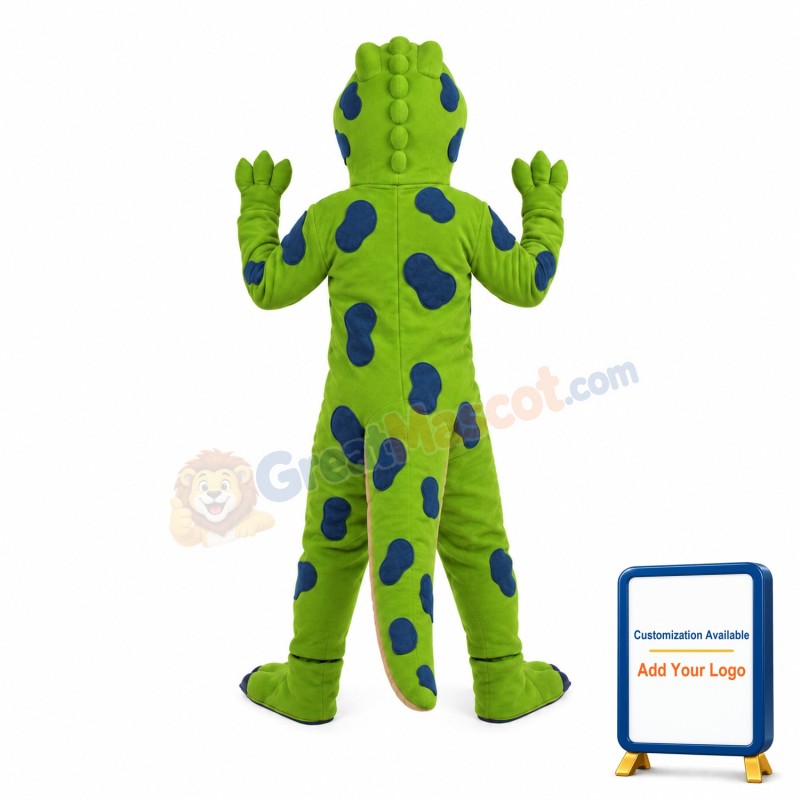 Fierce Green Alligator Mascot Costume