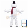 Happy Frosty The Snowman Mascot Costume
