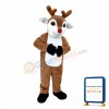 Cute Rudolph The Red-Nosed Reindeer Mascot Costume