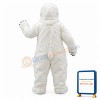 Fierce Polar Bear Long Wool Mascot Costume