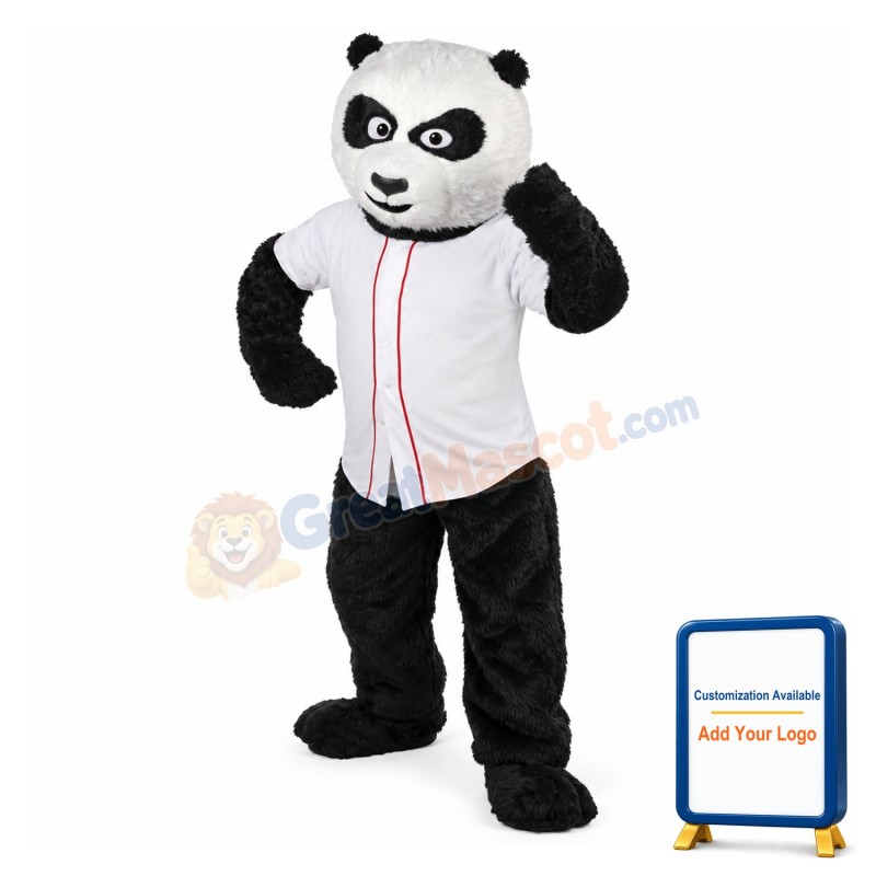 Sport Panda Mascot Costume