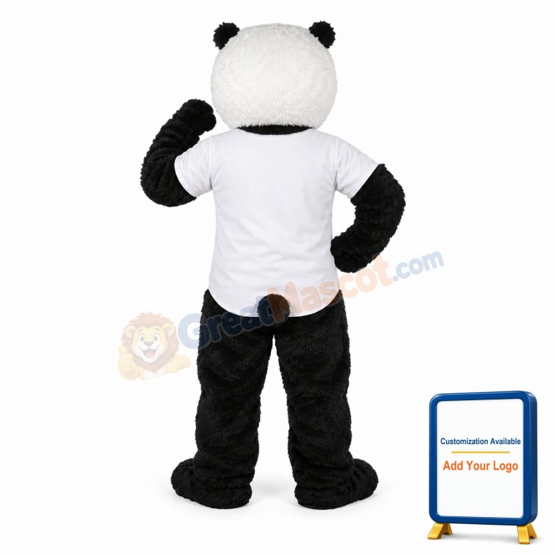 Sport Panda Mascot Costume
