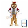 King Lion Mascot Adult Costume