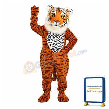 Deluxe Tiger Mascot Costume