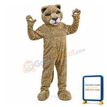 Leopard Mascot Adult Costume