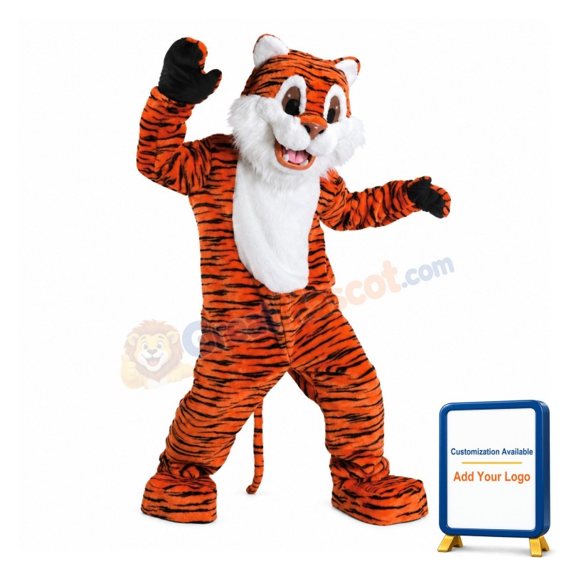 Cute Tiger Animal Mascot Costume