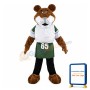 Sport Brown Tiger Mascot Adult Costume