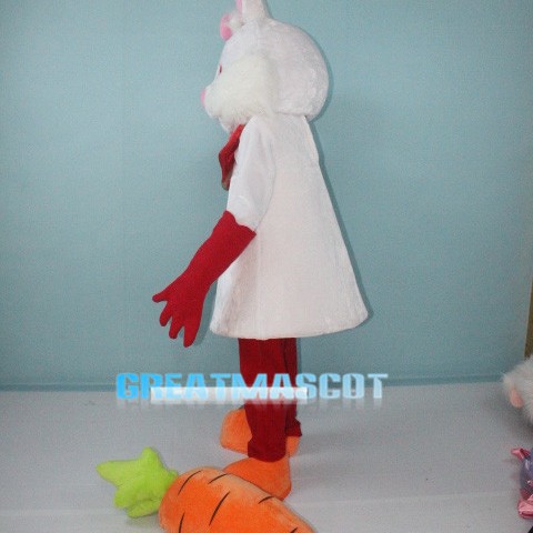 Easter Carrot Bunny Rabbit Cartoon Mascot Costume