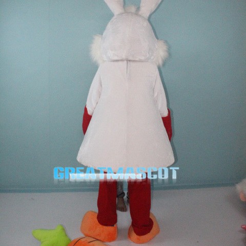Easter Carrot Bunny Rabbit Cartoon Mascot Costume