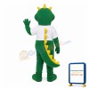 Friendly Green Crocodile Mascot Adult Costume