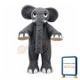Lethargic Elephant Lightweight Mascot Adult Costume