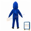 Funny Blue Shark Mascot Adult Costume