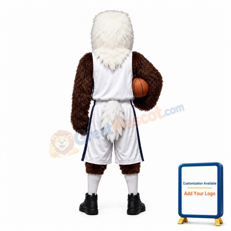 Eagle Basketball Mascot Adult Costume