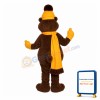 Brown Beaver Animal Mascot Costume
