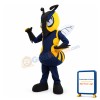 University Yellowjacket Mascot Adult Costume
