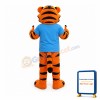 Friendly Tiger Mascot Adult Costume