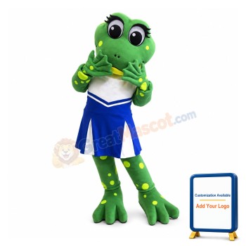 Lily Anne Phibian Frog Mascot Costume