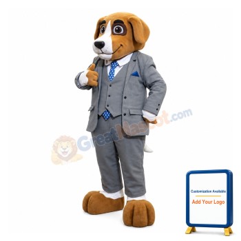 Justice The Legal Beagle Mascot Costume