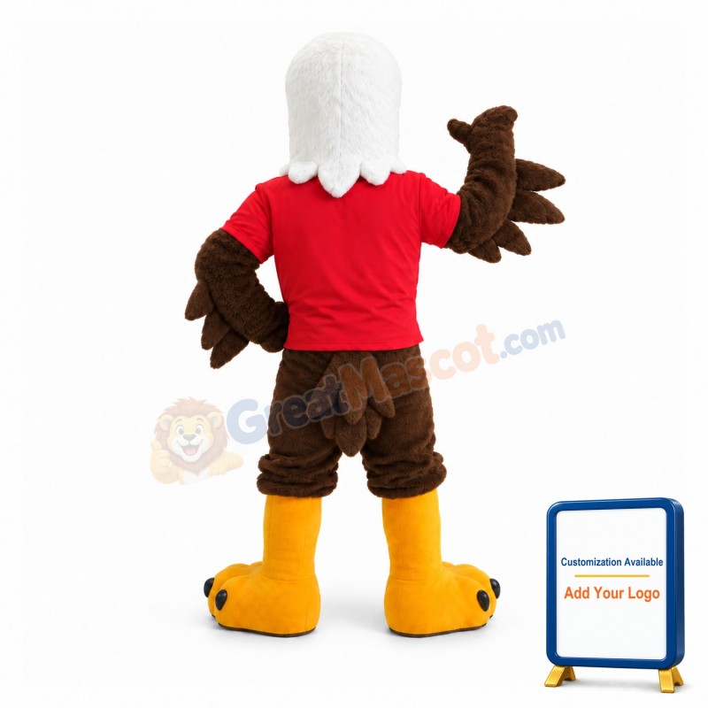 Power Eagle Mascot Adult Costume