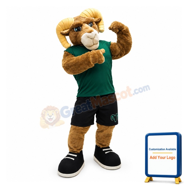 Power Ram High School Mascot Costume