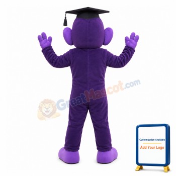 Lovely Purple Monkey Counselor Mascot Costume
