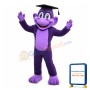 Lovely Purple Monkey Counselor Mascot Costume