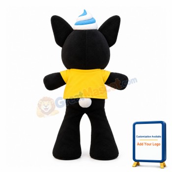 Cute Cartoon French Bulldog Mascot Adult Costume